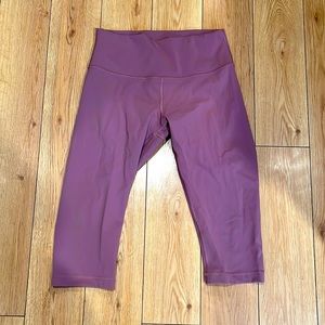 Size 10 Lululemon 17 inch align leggings
